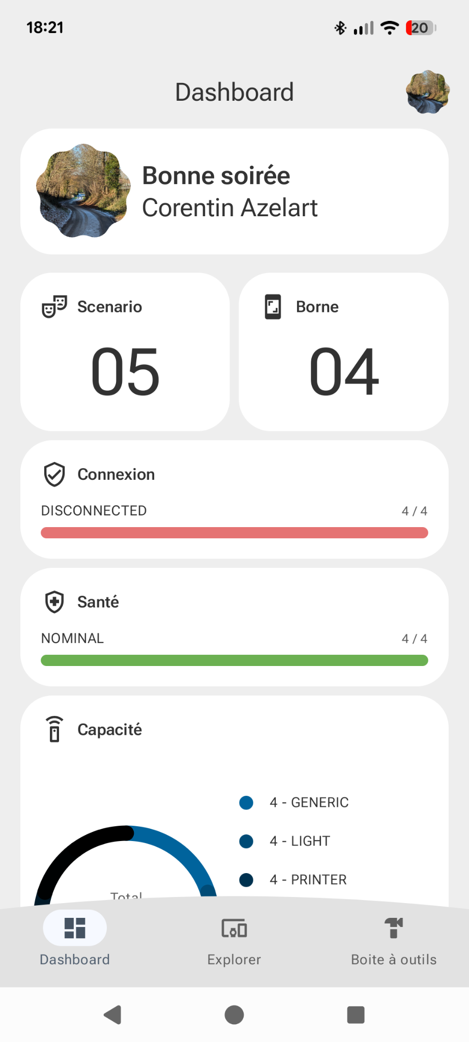 Prêt pour l'exploitation