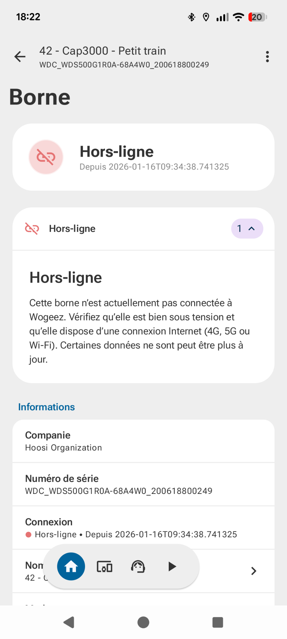 Prêt pour l'exploitation